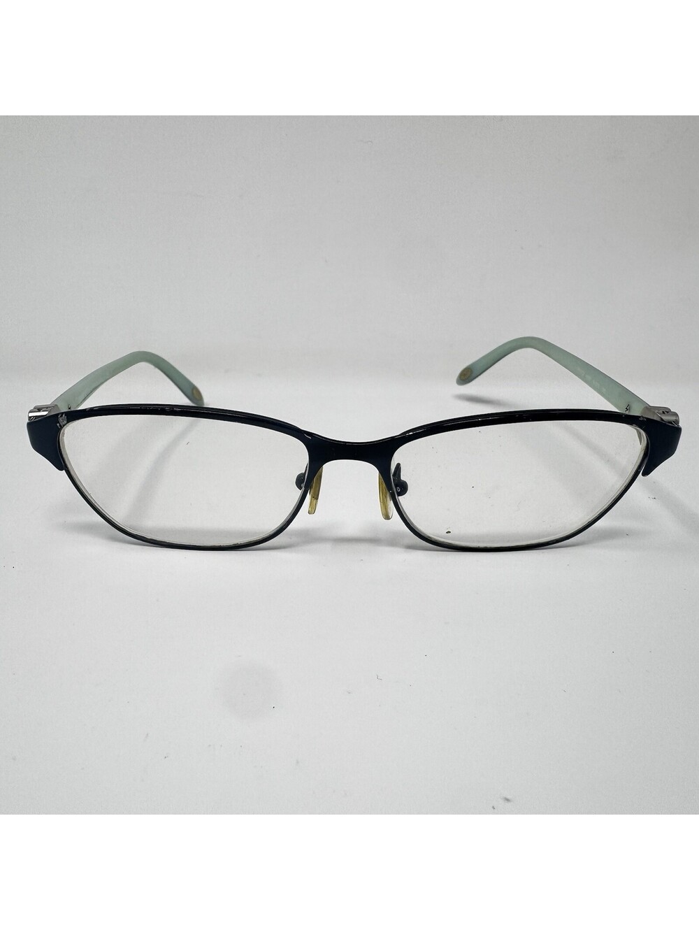 Tiffany & Co TF1072 6007 Black Tiffany Blue Eyeglass Frames 51-15-135 A